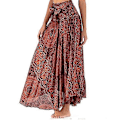 Miniatyrbild 1 av 5: Lång Bohemisk Gypsy Boho Hippie-kjol för kvinnor (FMY) orange