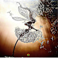 Miniatyrbillede 1 af 2: Dansende Fe-Løvetand Statue Ornament Stakes (FMY) Dandelion C