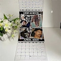 Miniatyrbilde 4 av 5: 2025 Veggmonatkalender Verdens Beste Mullets Hengekalender Nyttårs Planlegger Morsom Julegave til Strømper (FMY)