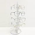 Miniatyrbillede 5 af 5: 5 par solbrillerholder, solbriller stativ plastik solbriller display transparent briller stativ flere par til solbriller show  (FMY)