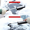 Miniatyrbilde 5 av 5: Teleskopisk Multifunksjonell Snøskuffe - Fjern Snø fra Frontruter og Vinduer Effortløst med Utvidbar Håndtak og Ergonomisk Grep - (FMY) shovel snow+snow clearing
