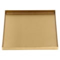 Miniatyrbillede 4 af 5: Guld Rustfrit Stål Bakke Dekorativ Smykkeskål Makeup Bakke Organizer til Drikkevarer Morgenmadsbarer Restauranter (FMY)