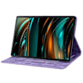 Miniatyrbild 4 av 5: Fodral för Lenovo Tab M11 Plus/ Tab K11 Plus Läderställ Tablet Skydd Blomma Katt Kortplatser (FMY) Purple