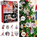 Miniatyrbilde 5 av 5: 2023 Taylor Swift The Eras Tour Julekalender, Jul 24 Dagers Nedtelling Blindboks, Taylor Hengelpynt Nøkkelringer Gaver (FMY)