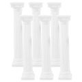 Pikkukuva 2 / 2: 6 kpl Rooman pylväsveistos Pylväsveistos Rooman pylväs Koriste Valokuva rekvisiitta -dwdz  (FMY) White 15.30X3.20X3.20CM