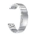 Miniatyrbilde 1 av 2: Rustfritt stål klokkearmbånd for Garmin Fenix 7x (FMY) Sliver