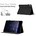 Miniatyrbillede 3 af 5: Præget læderetui til iPad 10. generation 10.9 2022 (FMY) Black