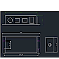 Miniatyrbild 2 av 4: Dc 0-10v Dimmer Switch Seriekopplingsbar Synkroniseringskontroll Rotary På/av För 0/1-10v Dimbara Led-drivrutiner El  (FMY)