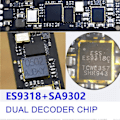 Pikkukuva 5 / 5: DAC ES9318 USB Type C Kuulokeadapteri HiFi Dekoodaus AMP Adapteri Äänikortti Android Type C -laitteille Silver