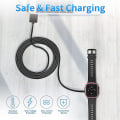 Pikkukuva 4 / 5: Usb-latauskaapeli lasten Xplora X5 Play X5 X4 -kellolle (FMY) Black 1PC