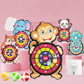Pikkukuva 3 / 4: Sticky Ball Dart Board - Tavoite Urheilupelit Lelut Lapsille Ulkoilmajuhlaleikit Sticky Ball Heitto Pelit (FMY) little monkey