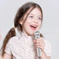 Pikkukuva 2 / 2: Mikrofonin rekvisiitta, väärennös, bling-kiviä, kiiltävä mikrofonin rekvisiitta, muovi, leikkiksikäyttöön, glitter-mikrofonit, lavalle, Halloweeniin (FMY) White
