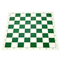 Miniatyrbilde 1 av 5: Sjakkmatte, PU-lær Turnering Rullbar Sjakkbrett (FMY) 43cm Green