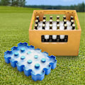 Miniatyrbild 2 av 5: Ölback Isblock, Öl Kylare Isbitsbricka för Ölbackar Presentidé för Öldrickare (FMY) Blue