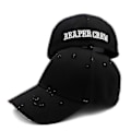 Miniatyrbild 3 av 5: Soa Svarta Hattar Sons Of Anarchy För Reaper Crew Anpassad Basebollkeps Kvinnor Broderade Bokstäver Hip Hop Hatt För Män  (FMY)