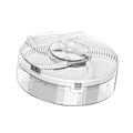 Pikkukuva 1 / 3: Sähköinen automaattinen USB-liikuteltava kärpäsloukku ulkokäyttöön, musta, pistokkeella (FMY) Clear Rechargeable 16cmx16cmx5cm