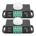 Miniatyrbillede 1 af 5: 12V 24V PIR Sensor LED Switch Controller til LED Strips Lys, 2 Pakke (FMY) 31 plastic