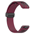 Pikkukuva 5 / 5: Tyyppi G Garmin Tactix 7 Pro/Fenix 7X/6X/6X Pro/5X Plus Musta Solki Kellon Ranneke 26mm Silikoni (FMY) Multicolor Style C