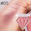 Miniatyrbilde 2 av 5: 5-fargets highlighterpudder for ansiktsmakeup, glitterpalett, glød for illuminator, kosmetikk, lysere hudtone, kontur, Shi (FMY)