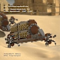 Miniatyrbilde 3 av 5: Battle Soldiers Clanker Platoon Attack Craft Byggesett, Med 2 Droidekas Figurer Byggeklosser Sett Banmo  (FMY)