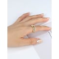 Miniatyrbillede 2 af 5: Angstring til kvinder til min datter Fidget ringe Justerbare ringe med perler Spinner ring Angstrelieff ringe til teenagepiger (FMY)