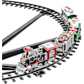 Miniatyrbillede 1 af 5: Zk-juletog I Midten Af ​​Juletræet 258051 Batteridrevet Tog, 33 Lys, Julemelodi, Julepynt The   (FMY)