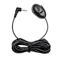 Miniatyrbillede 1 af 5: Ekstern Mikrofon Paste Mikrofon 3.5mm Bil Stereo Mikrofon til Bil GPS 3 pole stereo-3.5mm elbow