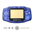 Miniatyrbild 1 av 5: Transparent Full Set för Case Cover Frame Reparation Parts Kit för GameBoy Advance f  (FMY) transparent blue