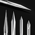 Miniatyrbild 5 av 5: Cnc Router Bits Set 1/4, Gravering Trä Carving Router Bit 6mm & 4mm, V-spår, Bit, Tungsten Stee  (FMY)