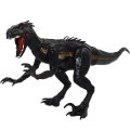 Miniatyrbilde 1 av 5: Jurassic Dinosaurs Leke Leddet Bevegelig Actionfigur Gå Indoraptor Dinosaur (FMY) Black 1 Pc