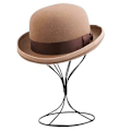 Miniatyrbild 3 av 5: 2 Stycken Moderna Hattställ i Metall Stabil Kepsställ Perukhållare Hattdisplay Vuxen Hattställ Hattmodellställ (FMY)