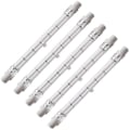 Miniatyrbilde 2 av 2: Dimbar R7s 189mm 100w Halogenpære Ac220-240v J189 Lineær Halogen Flomlys For Landskap, Sikkerhet, Gatebelysning (sett med 5) (FMY)