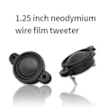 Miniatyrbillede 4 af 4: 2 stk. 1,25 tommer mini-diskant 15w 4ohm neodymium silkefilm diskant højttalere til diy bil modificeret diskant reolhøjttaler (FMY)