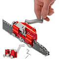 Miniatyrbild 1 av 2: Bärbar manuell kedjesågkedjeslipare för att slipa kedjesågar med handvev  (FMY) Red
