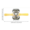 Miniatyrbilde 2 av 5: Roterende Donut Cutter Rask Mattrygg Dough Baking Roller Praktisk Donut Maker for Bakerier Hjem (FMY) B