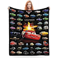 Pikkukuva 1 / 5: Autopeitto Kevyt Mikrokuituinen Heittopeitto Erittäin Pehmeä Lämmin Mukava Sohvalle Sängylle Kaikki Vuodenajat 127cm x 101cm (FMY)