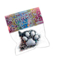 Miniatyrbilde 1 av 5: Taba Cat Squishy Klemmeleker, Kattepote Mochi Squishy Stressavlastende Squishies (FMY) Black and White