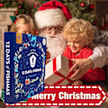 Miniatyrbillede 5 af 5: Adventskalender Fiske Jule Nedtælling 2023 Juleoverraskelse Gave 12 Dages Fiske Lokker Sæt Fiske Madding Julekalender Fiskegrej Adventskalender (FMY) blue and white