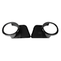 Pikkukuva 3 / 5: Auton etusumuvalot Sumuvalon koristegrilli 5-sarjaan E39 1998-2003 51112496283 5111249 (FMY) Black