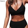 Miniatyrbillede 2 af 5: \"Dames split badedragt retro bikini badedragt bikini sommer badedragt\" (FMY) l