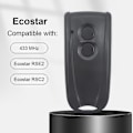 Pikkukuva 3 / 5: 2kpl Uusin Hormann Ecostar Rsc2 Rse2 43392mhz Kaukosäädin Autotallin Komento Ecostar Rsc2-433 Rse2-433 Langaton Lähetin (FMY) 2Buttons
