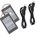 Miniatyrbillede 3 af 5: Kompatibel med PS3 PlayStation 3 Dualshock 3 Controller Batteri + Kabel CECHZC1E /CECHZC2E  (FMY) 1X Battery X 1USB Cable