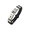 Miniatyrbillede 1 af 5: 4 stk. CR7 Fodboldstjerne Armbånd, Fodbold Personlig Signatur Rustfrit Stål Silikon Armbånd (FMY)