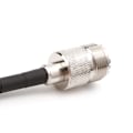 Miniatyrbilde 5 av 5: SMA Hunn til UHF SO239 PL259 Hunn RG58 Pigtail Kabel RF Koaksial Samling (FMY) Silver
