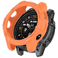 Miniatyrbild 1 av 5: TPU Klockfodral för Garmin Epix Pro (gen 2) 47mm/Fenix 7 Pro/Fenix 7, Repskyddande Ihåligt Skydd (FMY) Orange