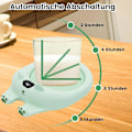 Miniatyrbild 4 av 5: Kaffemuggvärmar, Söt Katt Smart Dryckesvärmare Med 3 Temperaturer, Elektrisk Koppvärmare Automatisk Avstängning För Keramiska Koppar Mjölk Glas (FMY) green