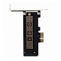 Pikkukuva 5 / 5: PCI-E 3.0 x1 Lane - M.2 M-Key SSD Nvme AHCI PCI Express -sovitinkortti PCIE SSD UUSI (FMY)