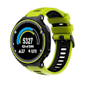 Miniatyrbilde 2 av 5: For Forerunner 735xt 230 235 Loop Silikonrem - Armbånd Svettebestandig (FMY) Lime black