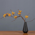 Miniatyrbillede 1 af 4: Helt ny 2023 kunstig kirsebærtræ blomster rattan grene hjem dekoration bryllup falske planter festartikler bedst sælgende (FMY) orange