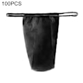 Miniatyrbild 1 av 3: 100-pack Engångsunderkläder T-string Midja Bekväma Hygieniska T-string Underkläder för Kvinnor (FMY) Black